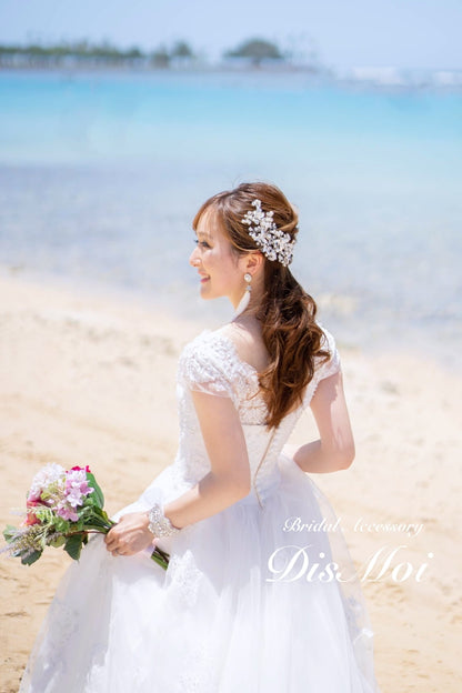 【ヘッドドレス】小枝アクセサリー silver/gold ~ブライダルヘッドドレス~ ≪HV-09≫ 【結婚式 ヘアアクセサリー】