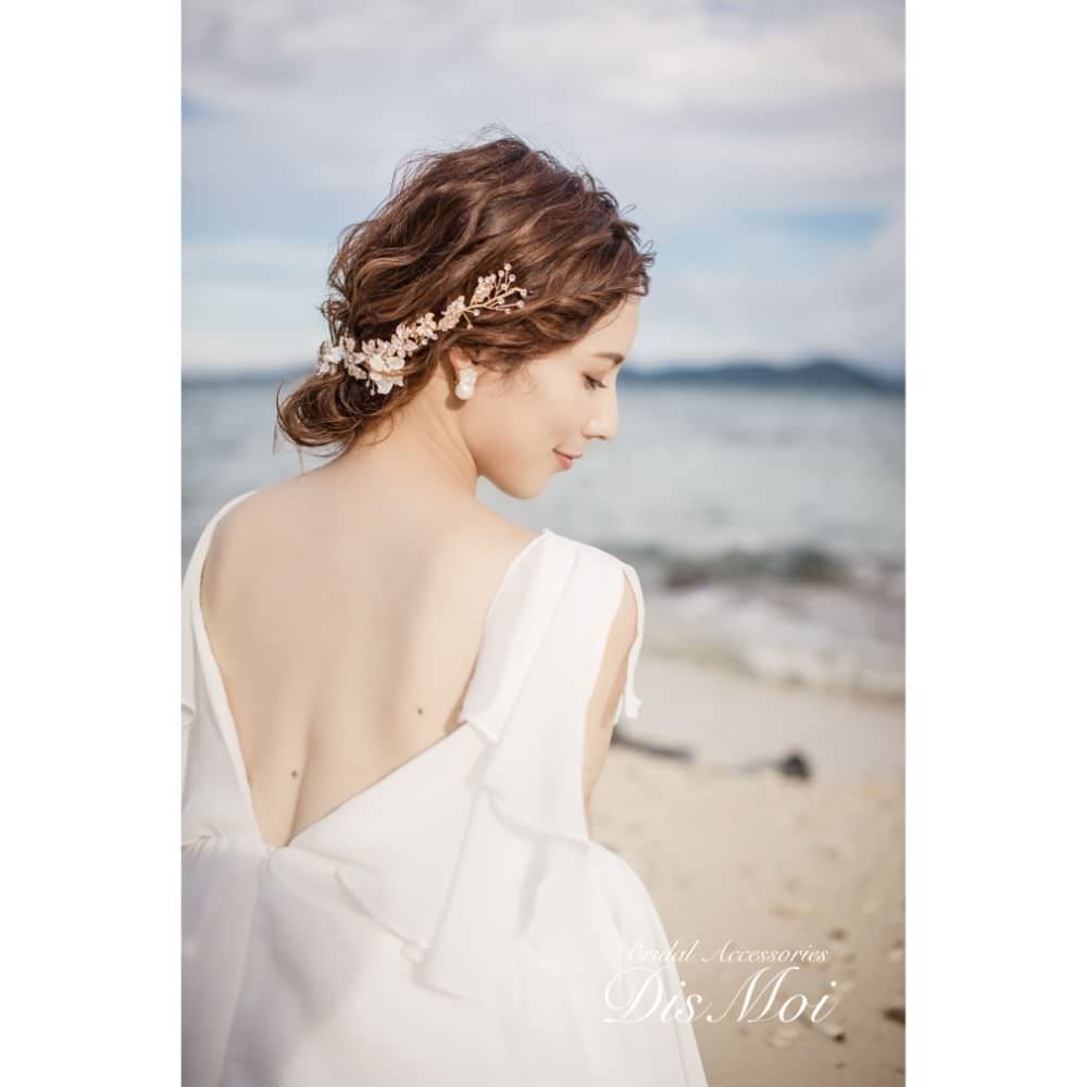 【ヘッドドレス】小枝アクセサリー silver/gold ~ブライダルヘッドドレス~ ≪HV-19≫ 【結婚式 ヘアアクセサリー】