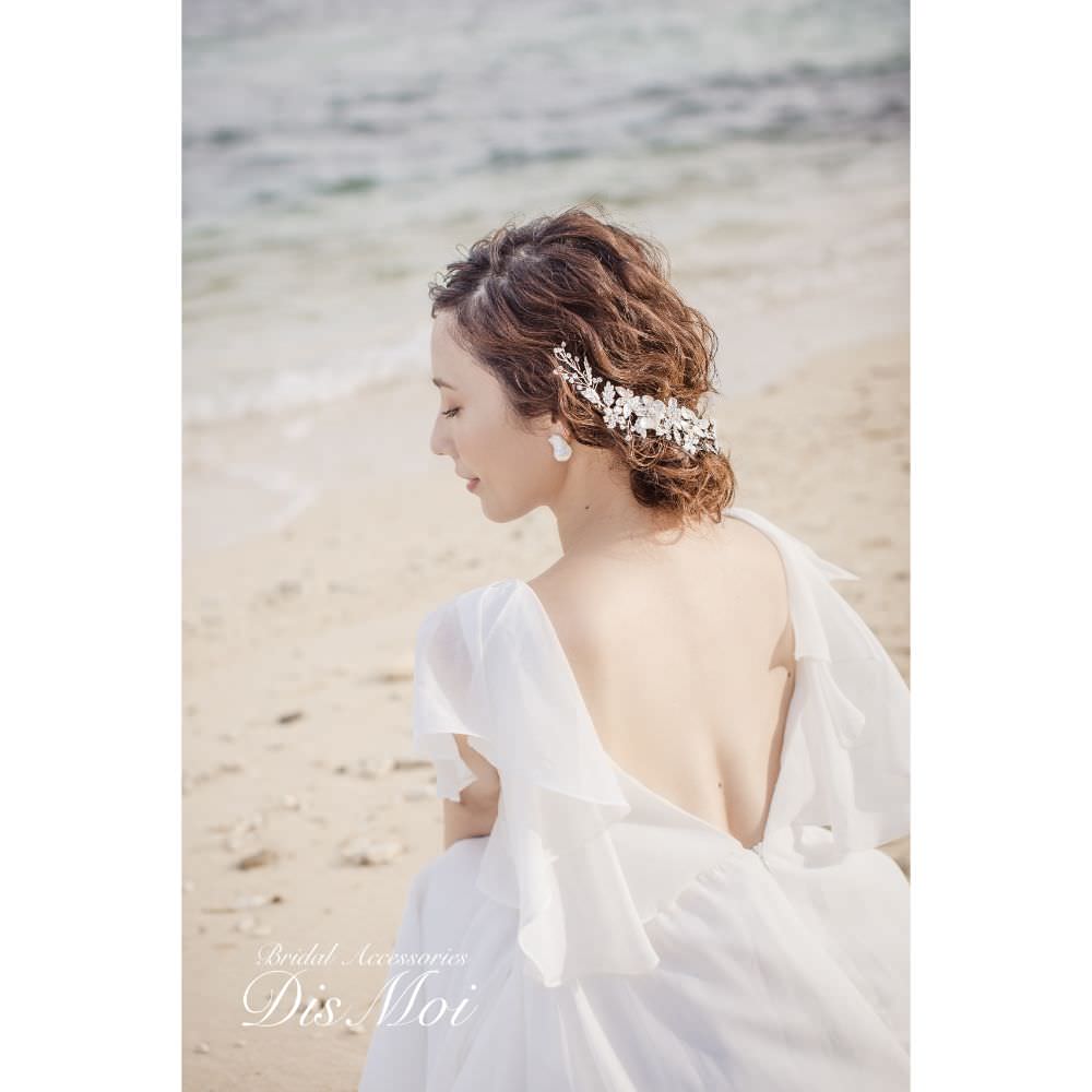 【ヘッドドレス】小枝アクセサリー silver/gold ~ブライダルヘッドドレス~ ≪HV-19≫ 【結婚式 ヘアアクセサリー】