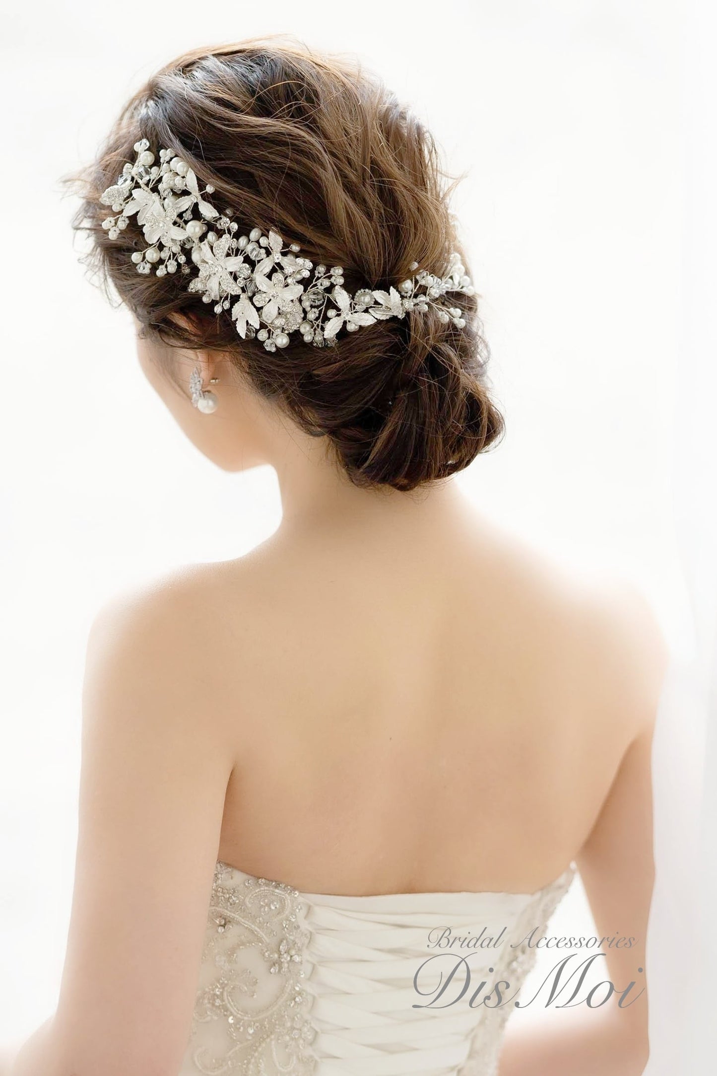 【ヘッドドレス】小枝アクセサリー ~ブライダルヘッドドレス~ ≪HV-25≫ 【結婚式 ヘアアクセサリー】