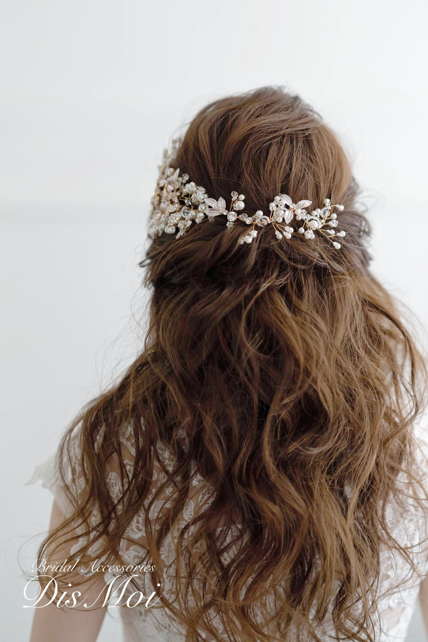 【ヘッドドレス】小枝アクセサリー ~ブライダルヘッドドレス~ ≪HV-25≫ 【結婚式 ヘアアクセサリー】