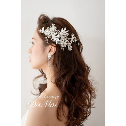 【ヘッドドレス】小枝アクセサリー ~ブライダルヘッドドレス~ ≪HV-26≫ 【結婚式 ヘアアクセサリー】
