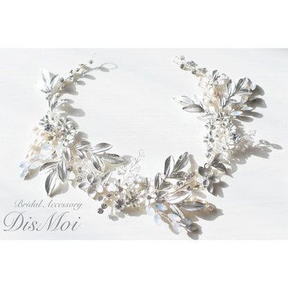 【ヘッドドレス】小枝アクセサリー ~ブライダルヘッドドレス~ ≪HV-26≫ 【結婚式 ヘアアクセサリー】