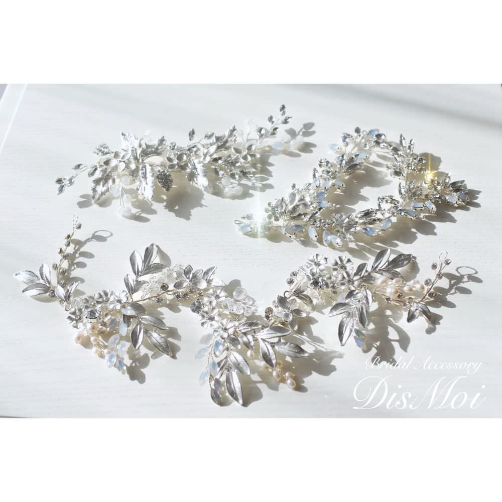 【ヘッドドレス】小枝アクセサリー ~ブライダルヘッドドレス~ ≪HV-26≫ 【結婚式 ヘアアクセサリー】