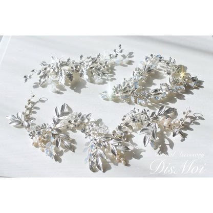 【ヘッドドレス】小枝アクセサリー ~ブライダルヘッドドレス~ ≪HV-26≫ 【結婚式 ヘアアクセサリー】