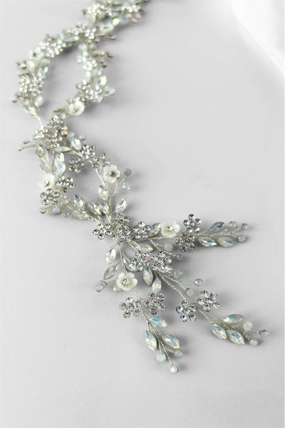 【ヘッドドレス】小枝アクセサリー ~ブライダルヘッドドレス~ ≪HV-29≫ 【結婚式 ヘアアクセサリー】