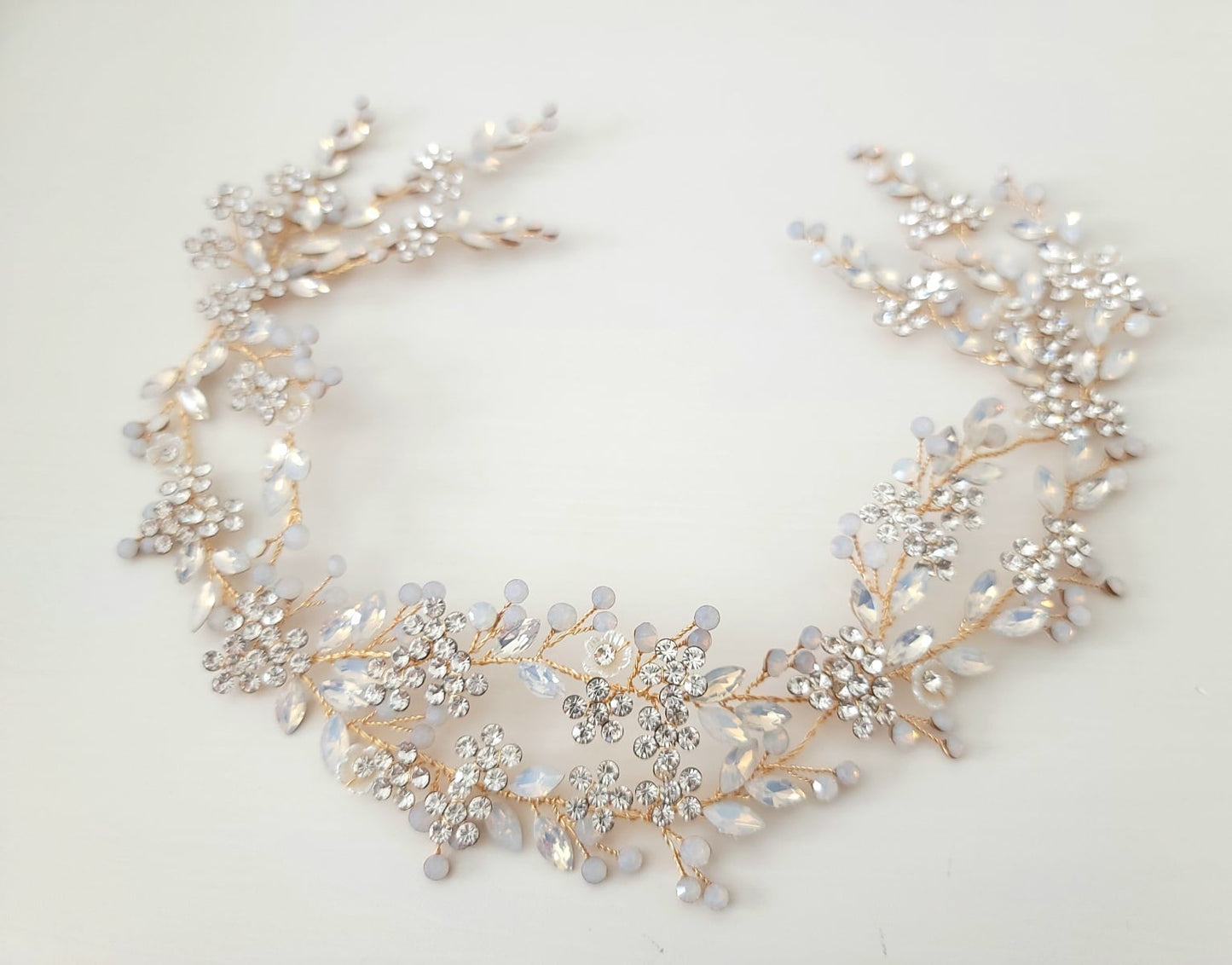 【ヘッドドレス】小枝アクセサリー ~ブライダルヘッドドレス~ ≪HV-29≫ 【結婚式 ヘアアクセサリー】