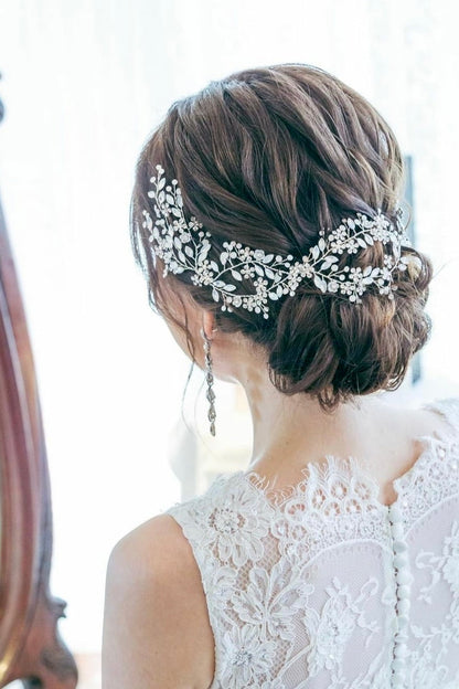 【ヘッドドレス】小枝アクセサリー ~ブライダルヘッドドレス~ ≪HV-29≫ 【結婚式 ヘアアクセサリー】