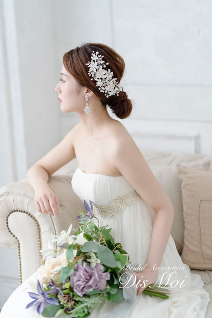 【ヘッドドレス】小枝アクセサリー ~ブライダルヘッドドレス~ ≪HV-31≫ 【結婚式 ヘアアクセサリー】