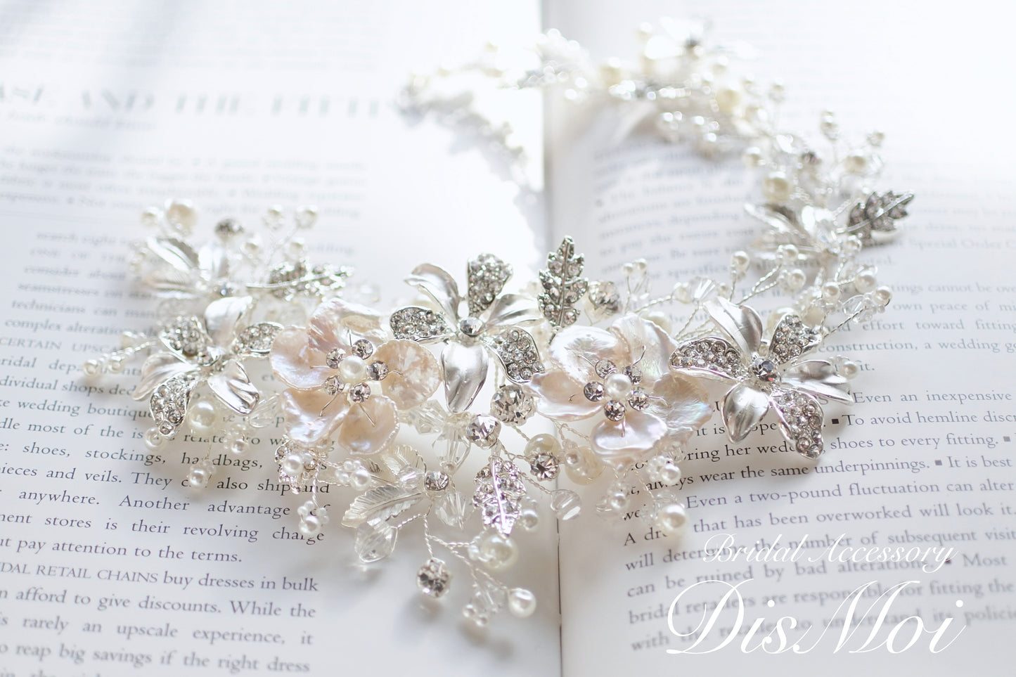 【ヘッドドレス】小枝アクセサリー ~ブライダルヘッドドレス~ ≪HV-31≫ 【結婚式 ヘアアクセサリー】