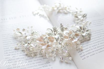 【ヘッドドレス】小枝アクセサリー ~ブライダルヘッドドレス~ ≪HV-31≫ 【結婚式 ヘアアクセサリー】