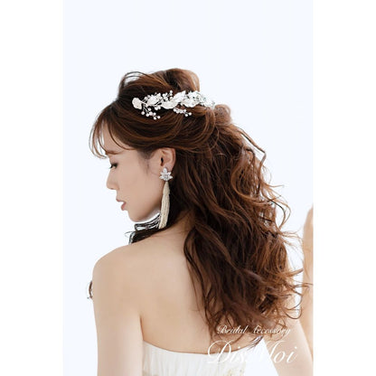 【ヘッドドレス】小枝アクセサリー ~ブライダルヘッドドレス~ ≪HV-32≫ 【結婚式　ヘアアクセサリー】