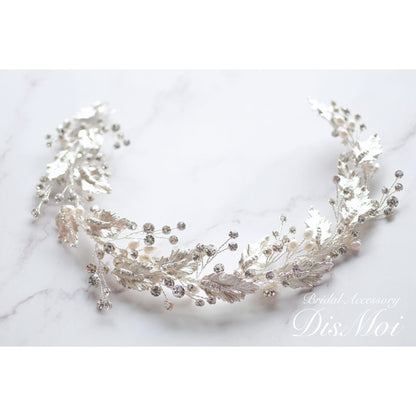 【ヘッドドレス】小枝アクセサリー ~ブライダルヘッドドレス~ ≪HV-32≫ 【結婚式 ヘアアクセサリー】