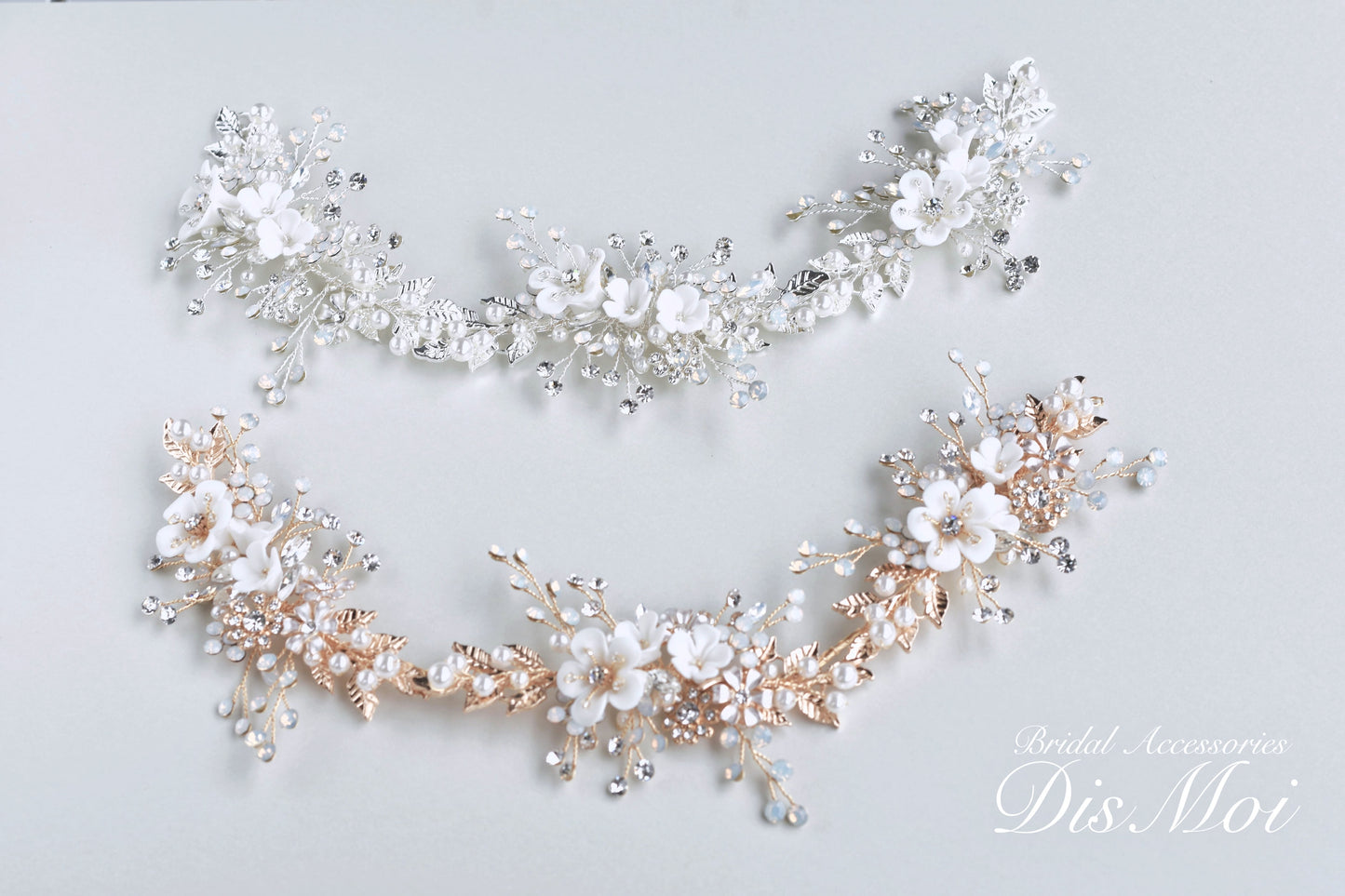 【ヘッドドレス】小枝アクセサリー silver/gold ~ブライダルヘッドドレス~ ≪HV-35≫ 【結婚式 ヘアアクセサリー】