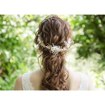 【ヘッドドレス】小枝アクセサリー silver/gold ~ブライダルヘッドドレス~ ≪HV-35≫ 【結婚式 ヘアアクセサリー】