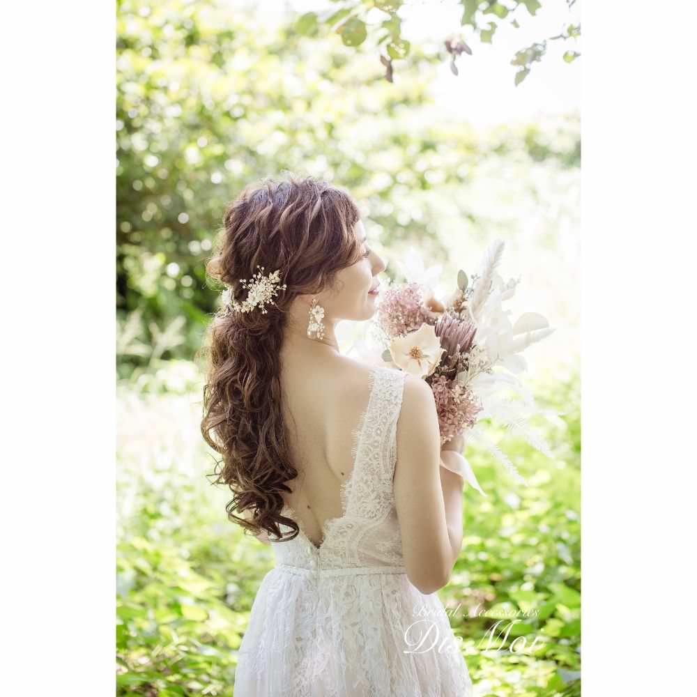 【ヘッドドレス】小枝アクセサリー silver/gold ~ブライダルヘッドドレス~ ≪HV-35≫ 【結婚式 ヘアアクセサリー】