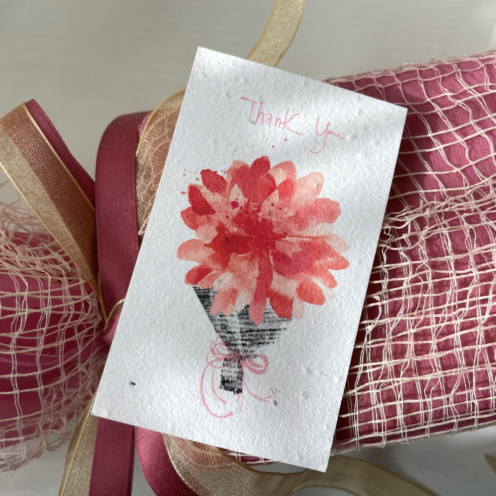 芽が出るThank you カード【結婚式 挙式 披露宴 演出グッズ】