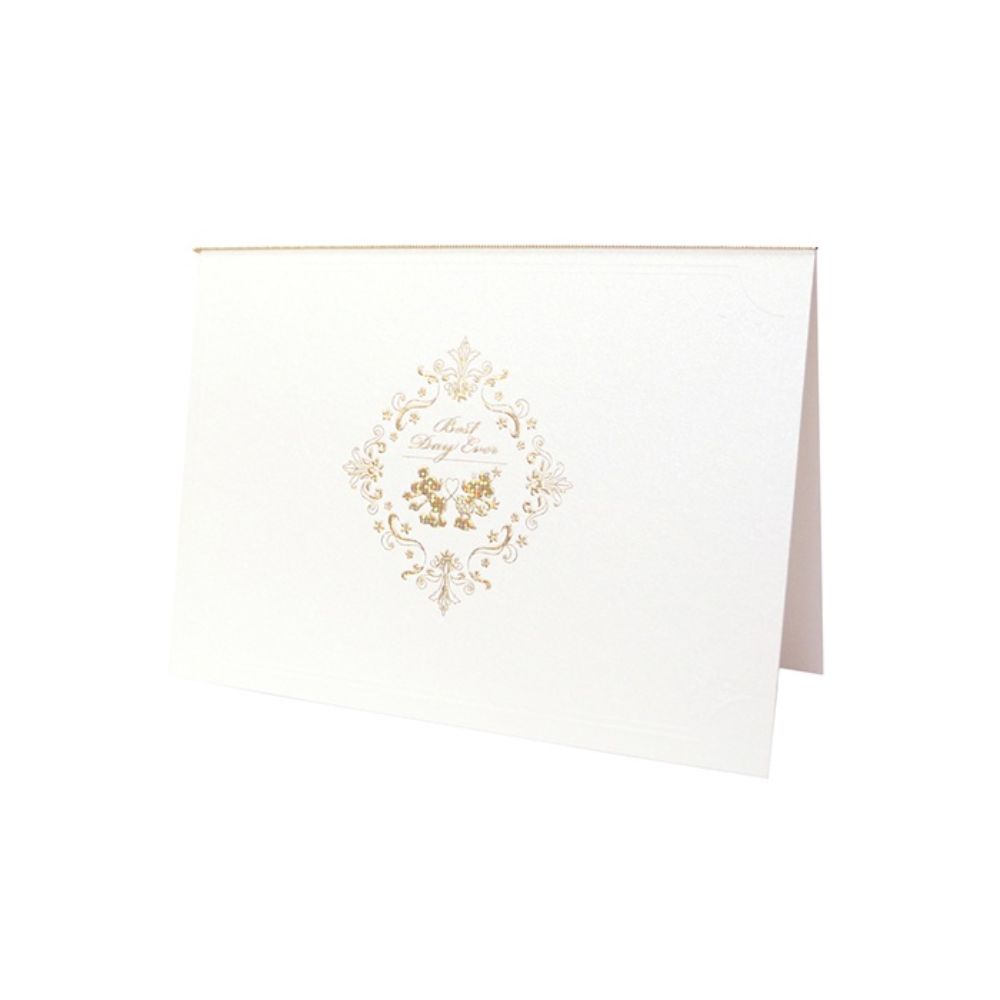 招待状セット ミッキー&ミニー【結婚式 ペーパー 招待状】