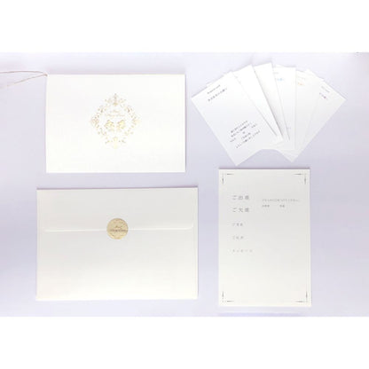 招待状セット ミッキー&ミニー【結婚式 ペーパー 招待状】