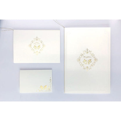 招待状セット ミッキー&ミニー【結婚式 ペーパー 招待状】