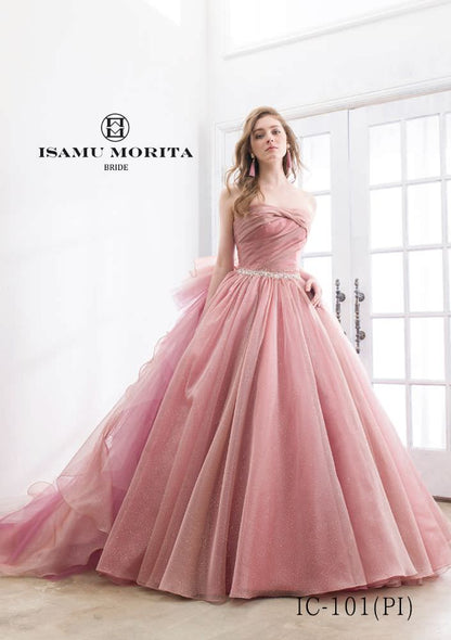 IC-101(PI) 【結婚式 カラードレス レンタル】