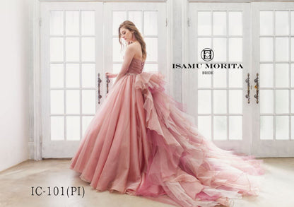 IC-101(PI) 【結婚式 カラードレス レンタル】