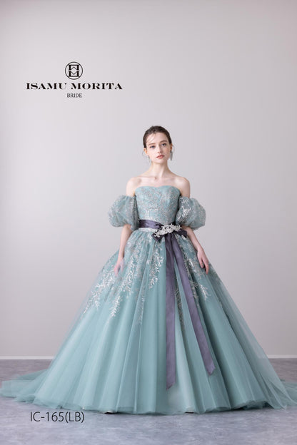 IC-165(LB)【結婚式 カラードレス レンタル】