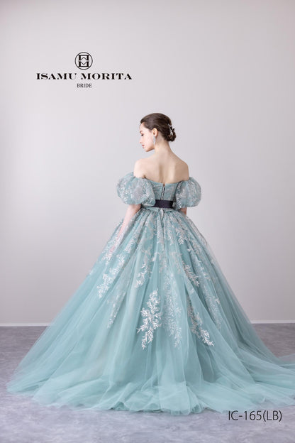 IC-165(LB)【結婚式 カラードレス レンタル】