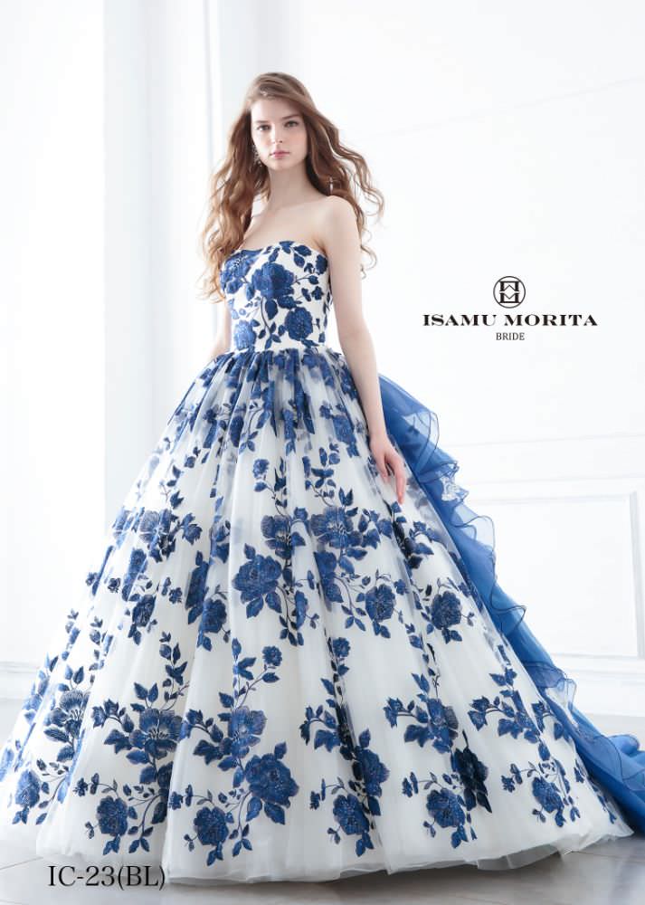 IC-23(BL) 【結婚式 カラードレス レンタル】