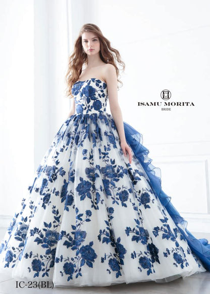 IC-23(BL) 【結婚式 カラードレス レンタル】