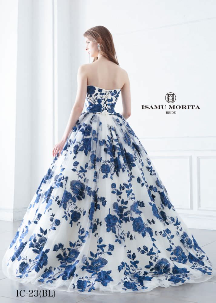 IC-23(BL) 【結婚式 カラードレス レンタル】