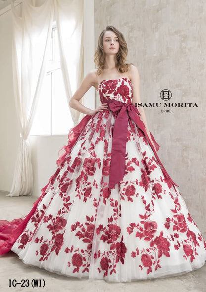 IC-23(WI) 【結婚式 カラードレス レンタル】