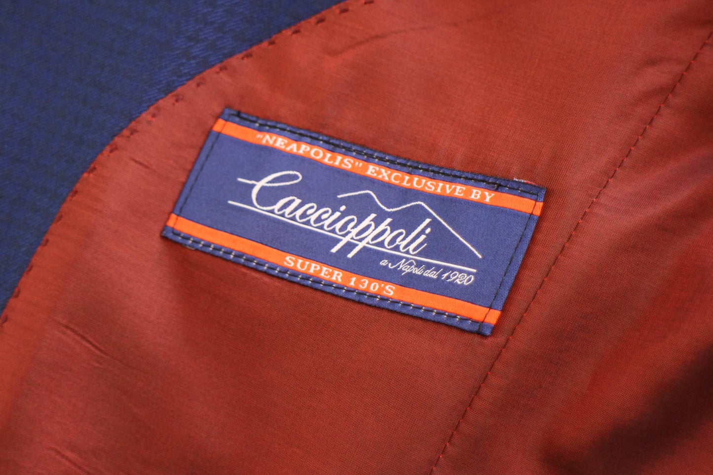 シングルブルースーツ (CACCIOPPOLI)【大阪 オーダースーツ 結婚式】 【結婚式 タキシード オーダーメイド】