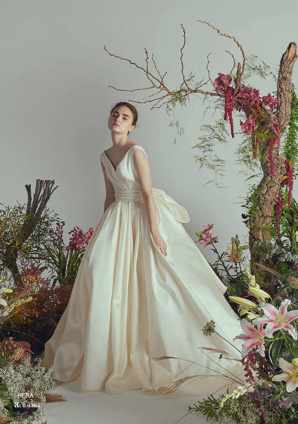 IM-0004 Hera OffWhite【ウェディングドレス レンタル】