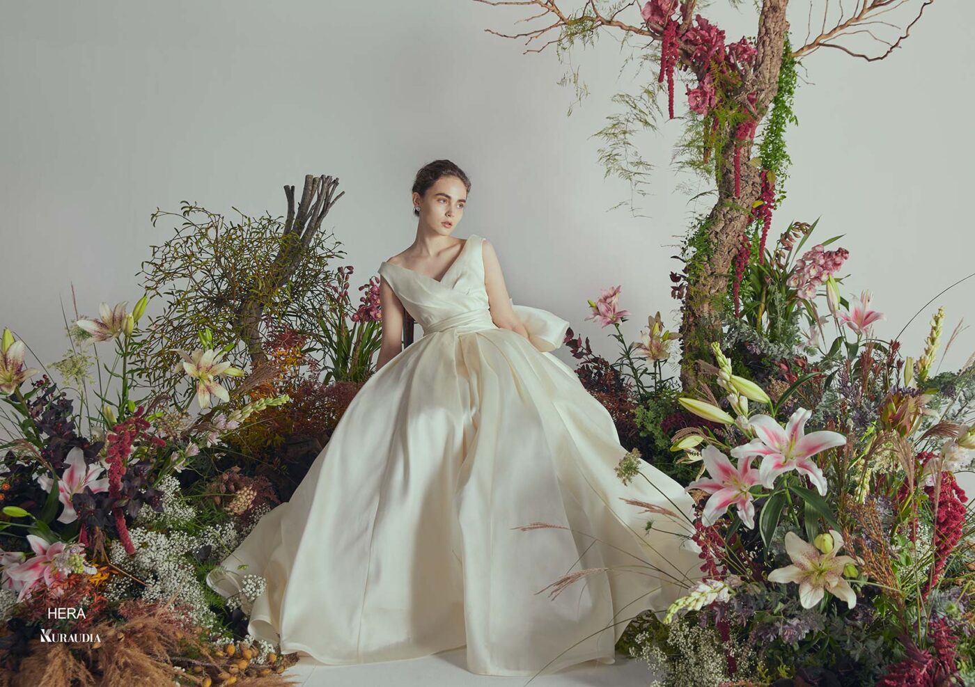 IM-0004 Hera OffWhite【ウェディングドレス レンタル】