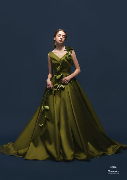 IM-0015 HERA Pistachio【結婚式 カラードレス レンタル】