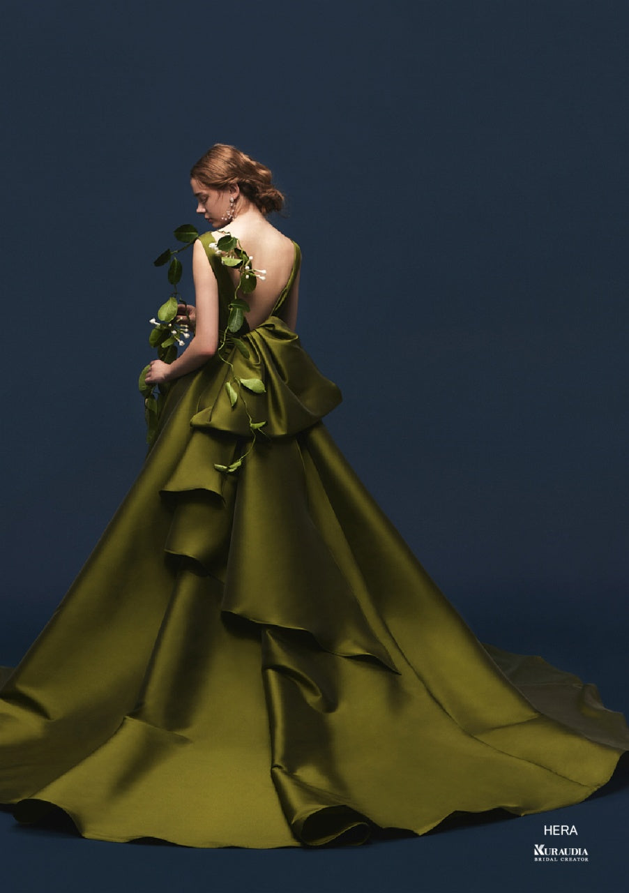 IM-0015 HERA Pistachio【結婚式 カラードレス レンタル】