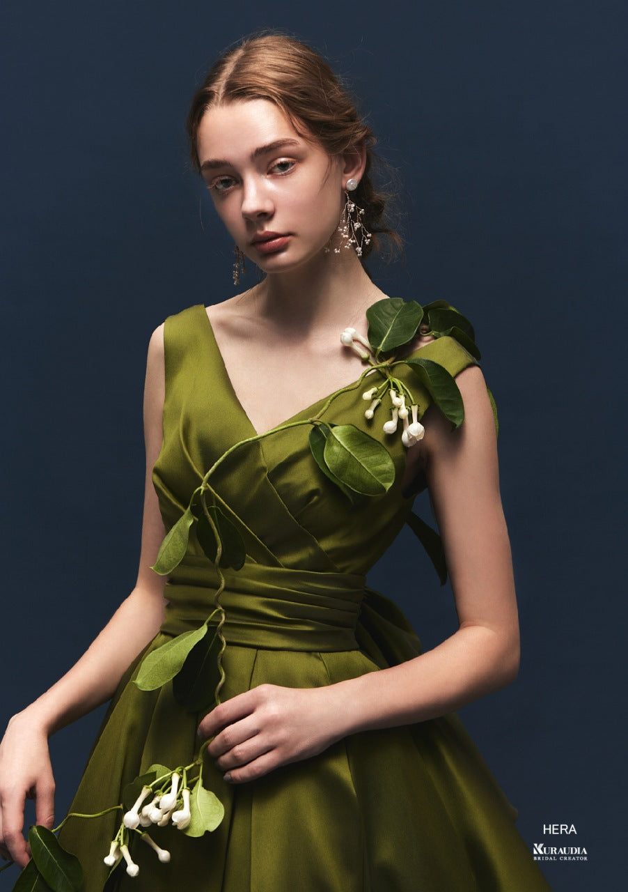 IM-0015 HERA Pistachio【結婚式 カラードレス レンタル】