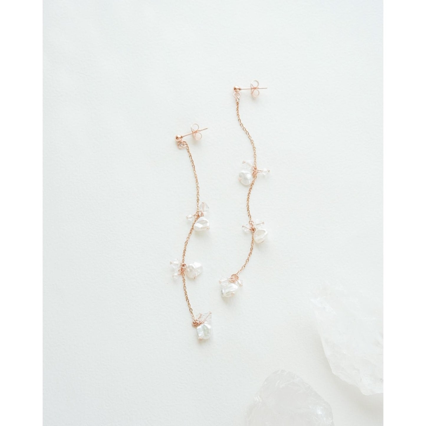 mist long / pink gold