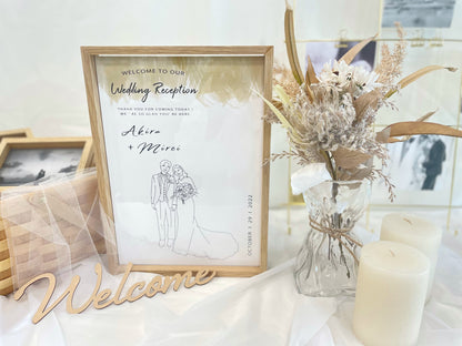 【3泊4日レンタル】フォト＆ミラーコーディネートセット レンタルウェルカムグッズ 【結婚式 ウェルカムスペース レンタル】