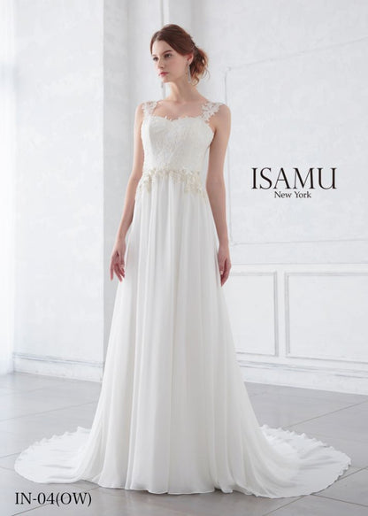 IN-04(OW) 【ウェディングドレス レンタル】