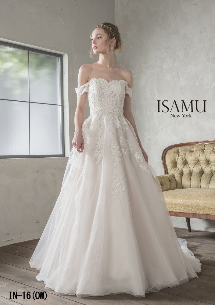 IN-16(OW) 【ウェディングドレス レンタル】