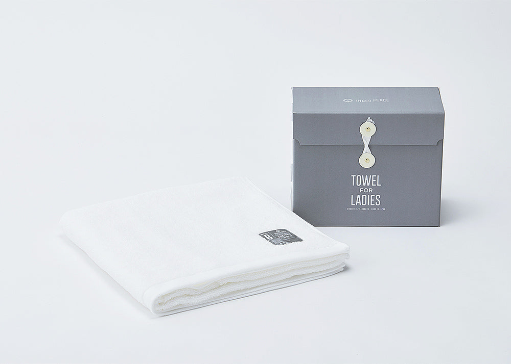 TOWEL for LADIES バスタオル[リネン] ホワイト 【結婚式 ギフト 引き出物 タオル 寝具】