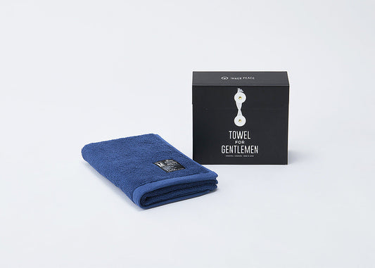 TOWEL for GENTLEMEN マルチタオル[リネン] ネイビー 【結婚式 ギフト 引き出物 タオル 寝具】