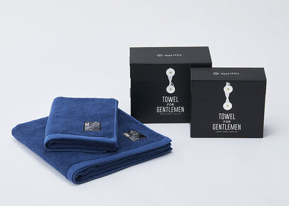 TOWEL for GENTLEMEN マルチタオル[リネン] ネイビー 【結婚式 ギフト 引き出物 タオル 寝具】