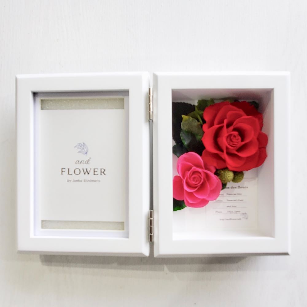 【プリザーブド】フォトフレームセット 【結婚式 ギフト 両親プレゼント フォトフレーム】