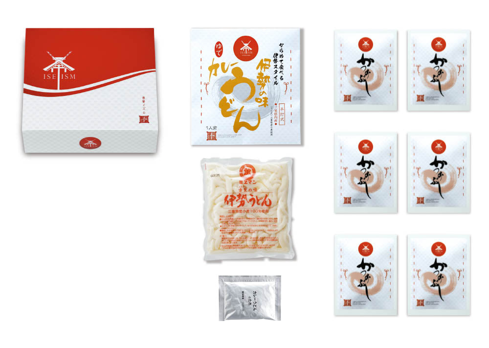 伊勢カレーうどん＆伊勢志摩波切鰹節セット