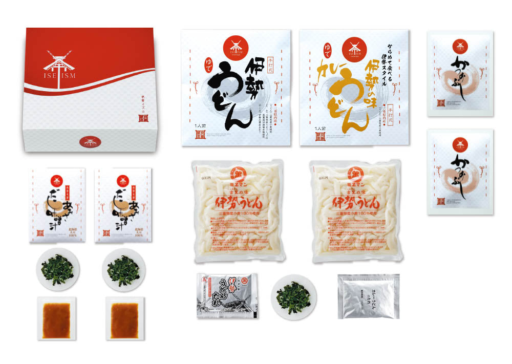 伊勢うどん＆伊勢カレーうどんセットB