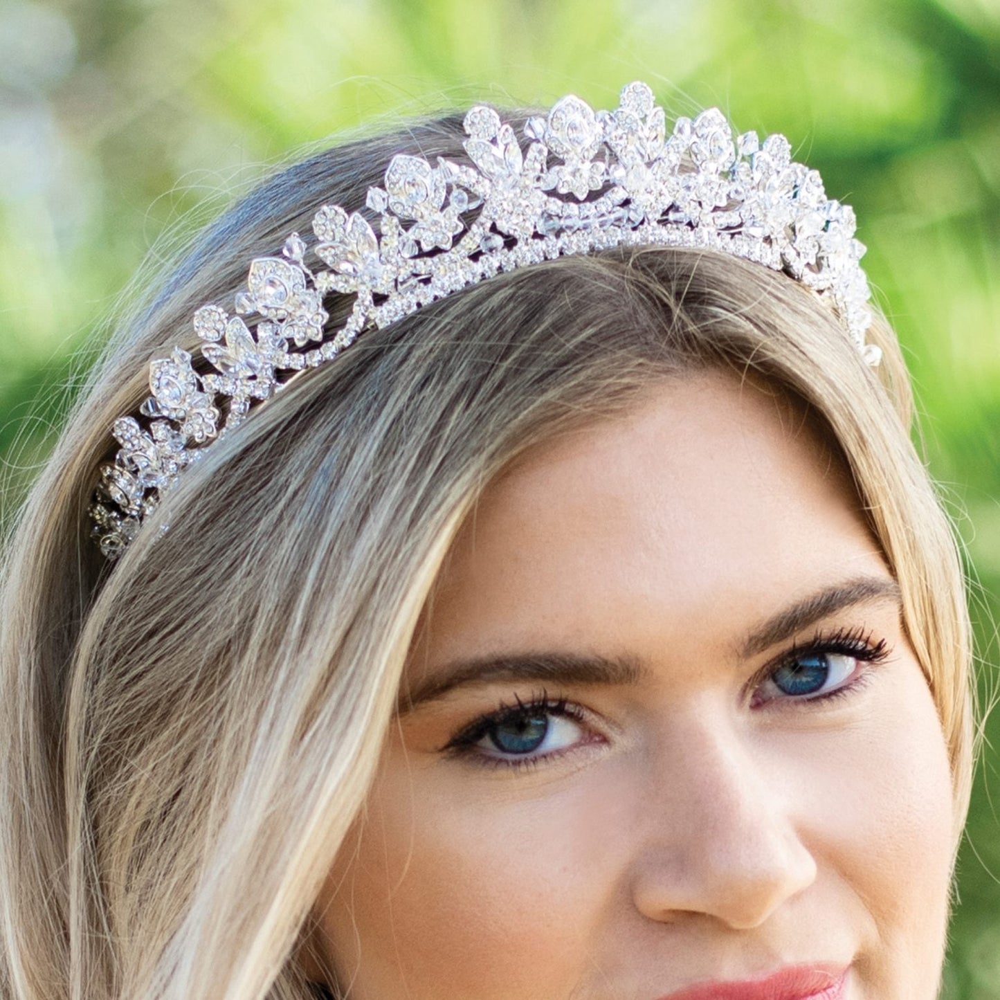 【ヘッドドレス】Ivory & co ALEXANDRA TIARA アイボリーアンドコー アレクサンドラ ティアラ ~ブライダルティアラ~【結婚式 ヘアアクセサリー】