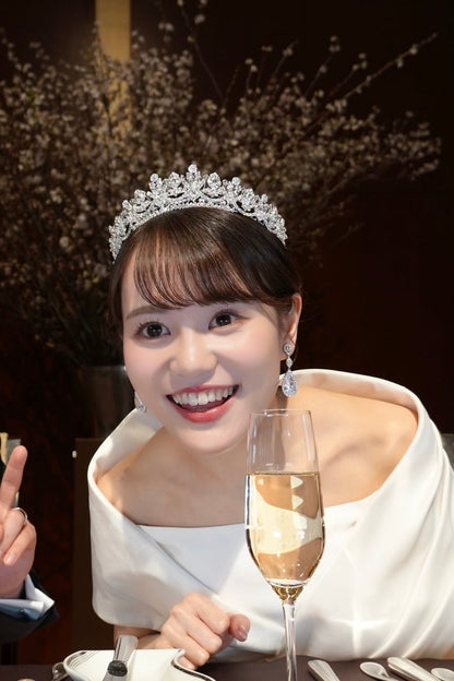 [レンタル]Ivory & Co. アイボリーアンドコー ALEXANDRA TIARA アレクサンドラティアラ ~ブライダルティアラ~【結婚式　ヘアアクセサリー】